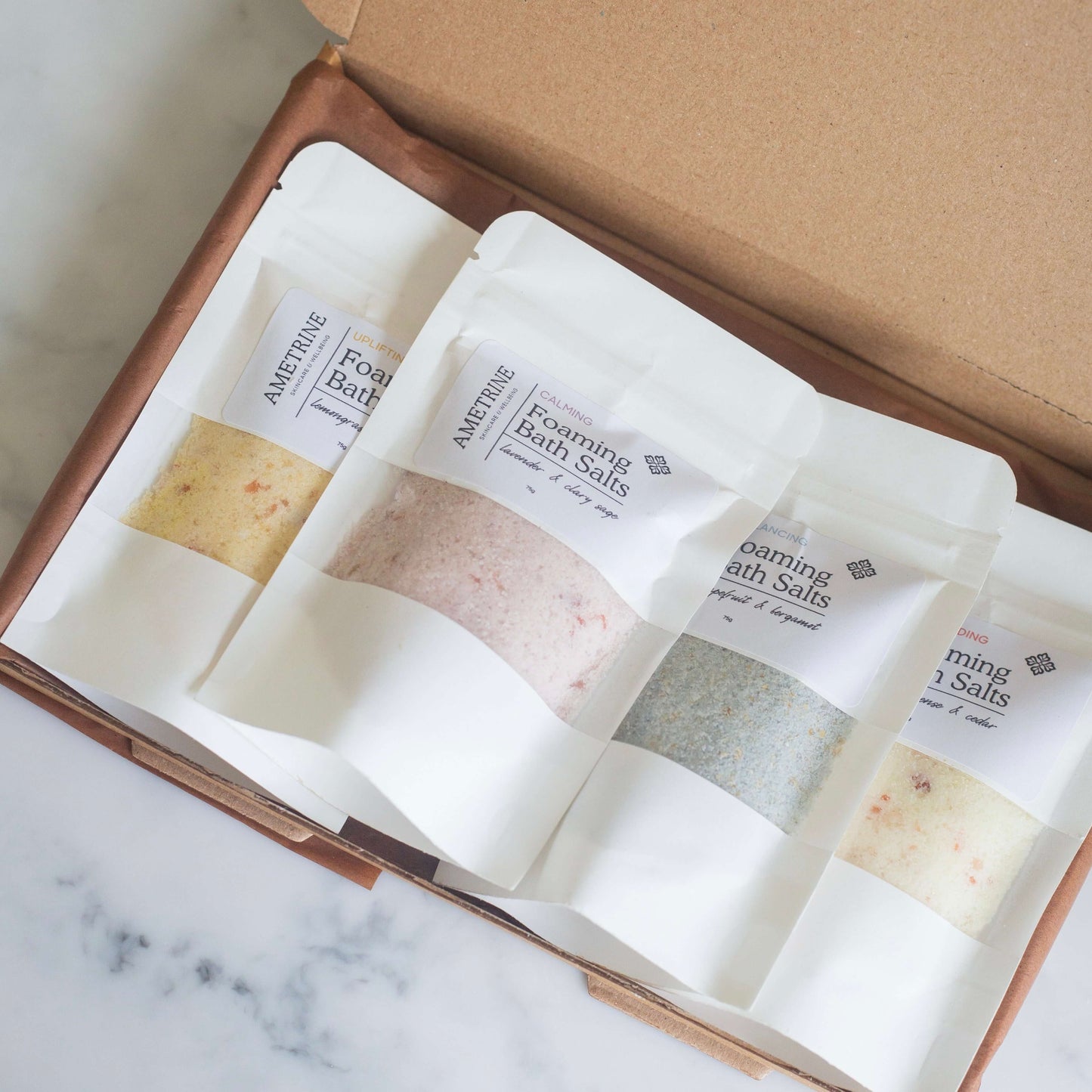 Foaming Bath Salt Discovery Set