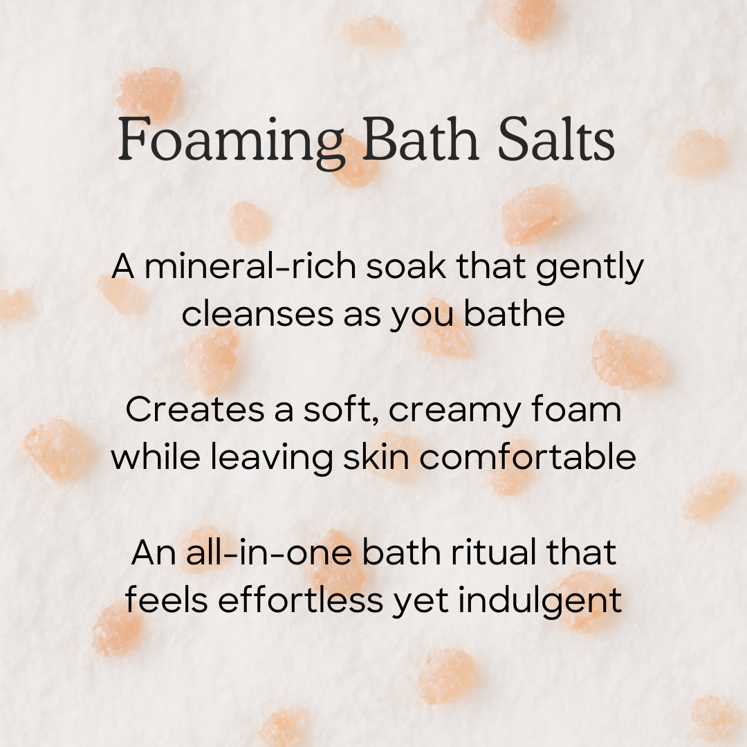 Calming Foaming Bath Salts