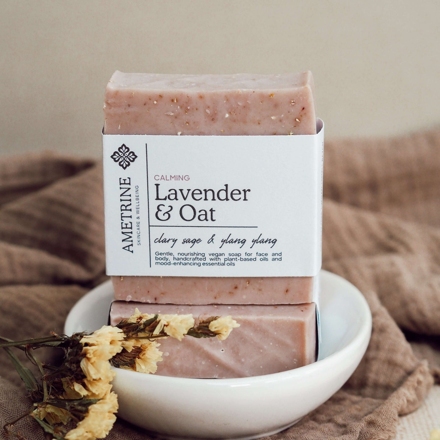 Calming Lavender & Oat Soap