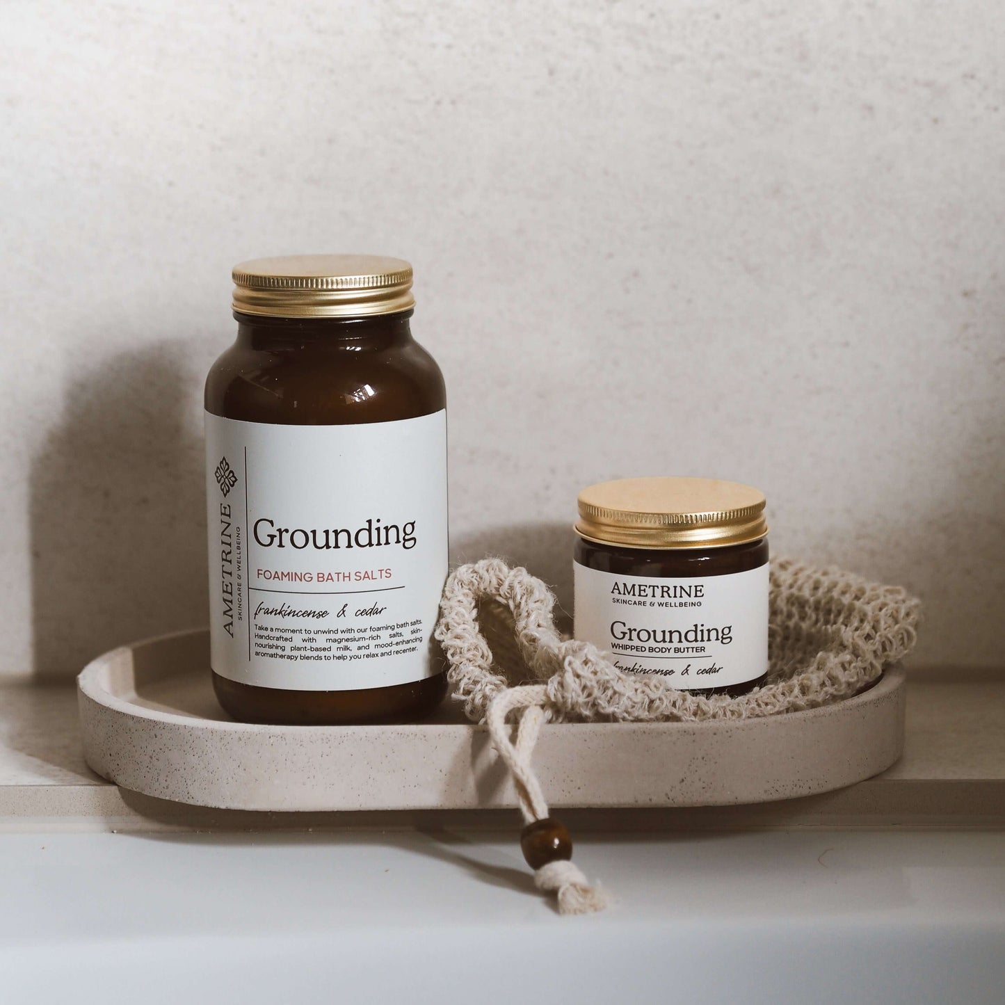 Grounding Foaming Bath Salts