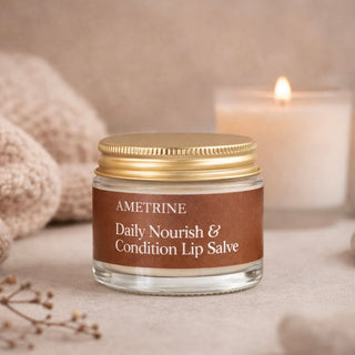 Ametrine Daily Nourish and Condition Lip Salve pot