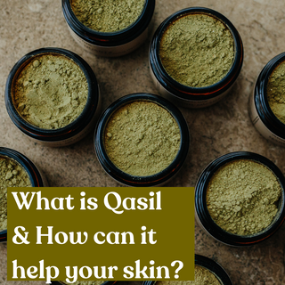 Qasil powder, a traditional Somali cleansing and skincare ingredient