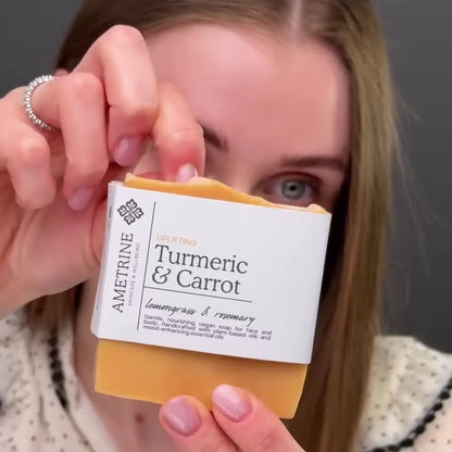 Uplifting Turmeric & Carrot Soap
